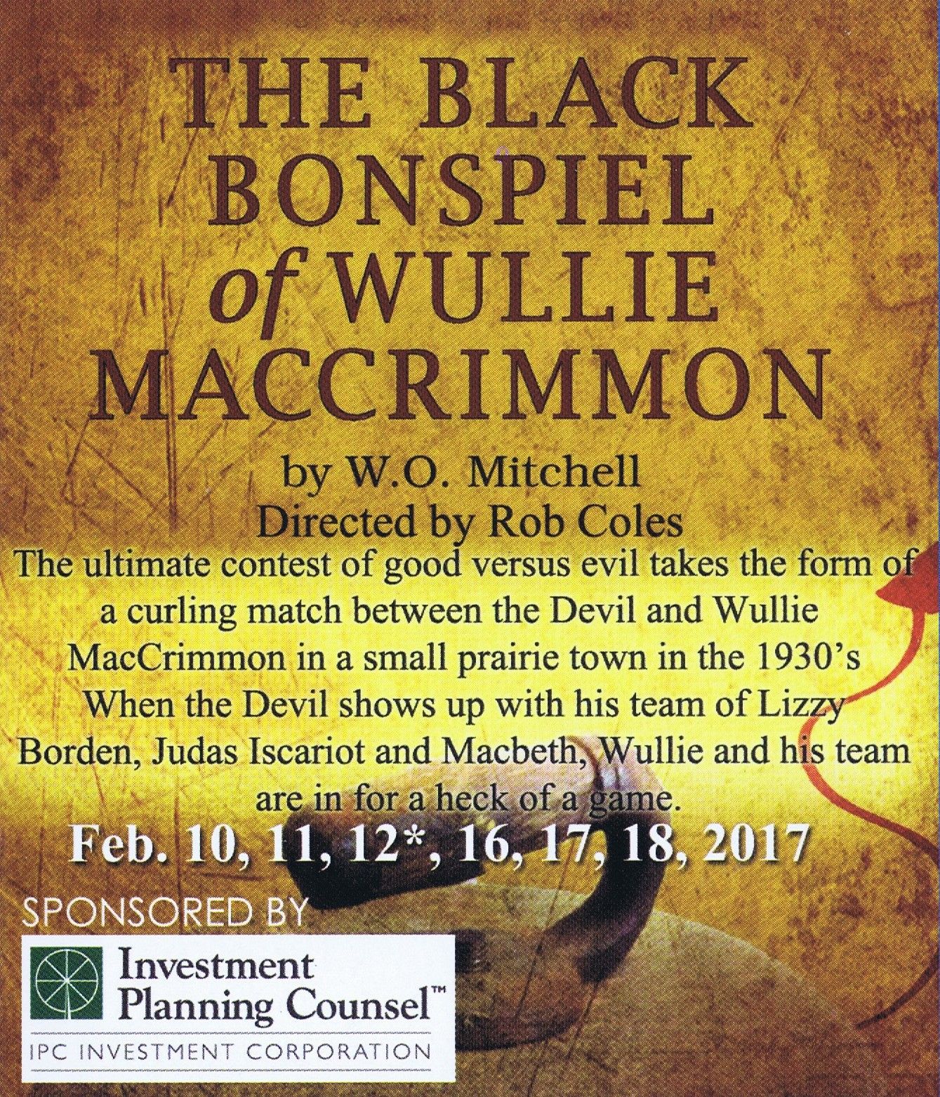 The Black Bonspiel of Wullie MacCrimmon