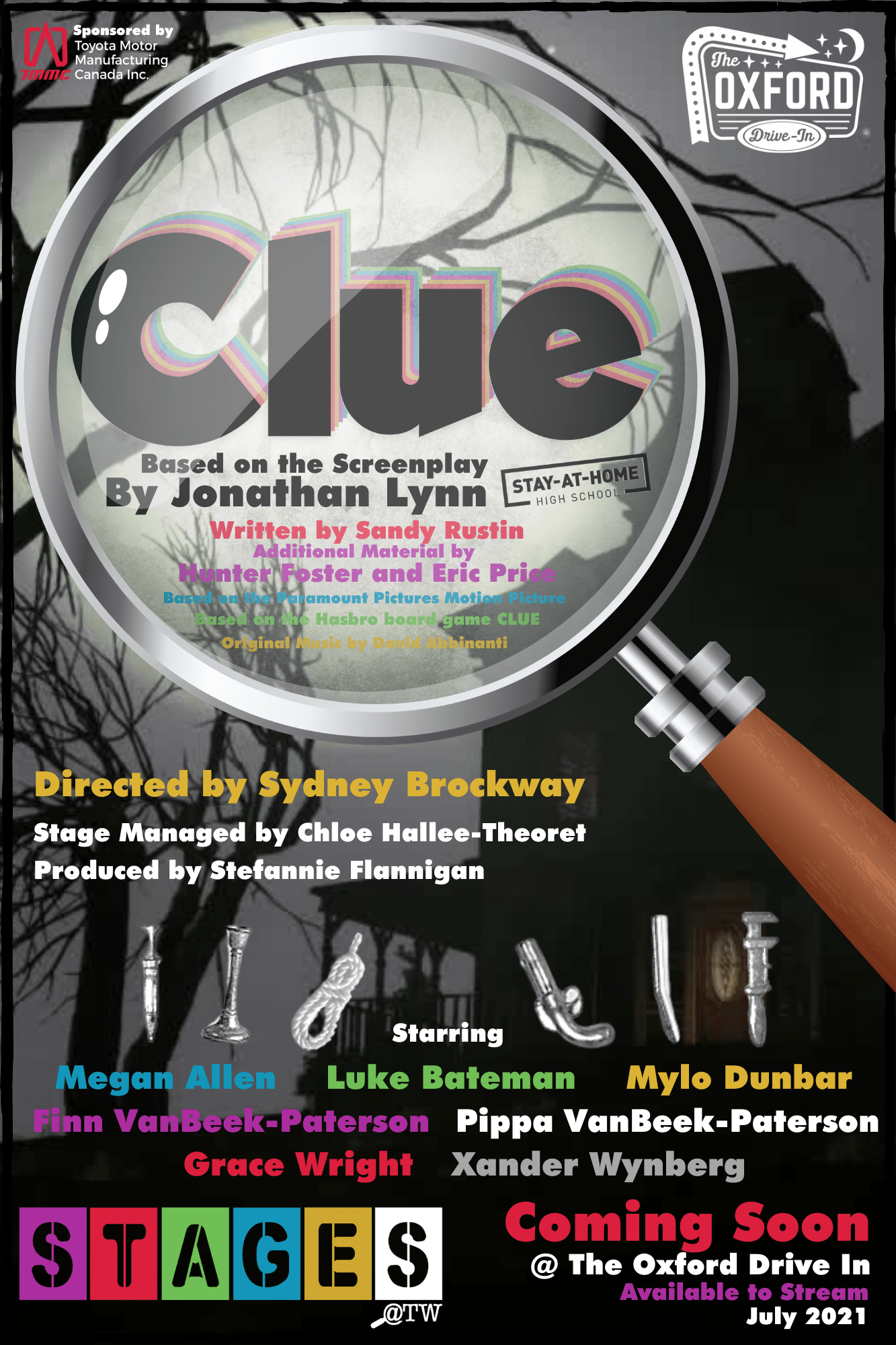 Clue - Stay at Home High School Edition